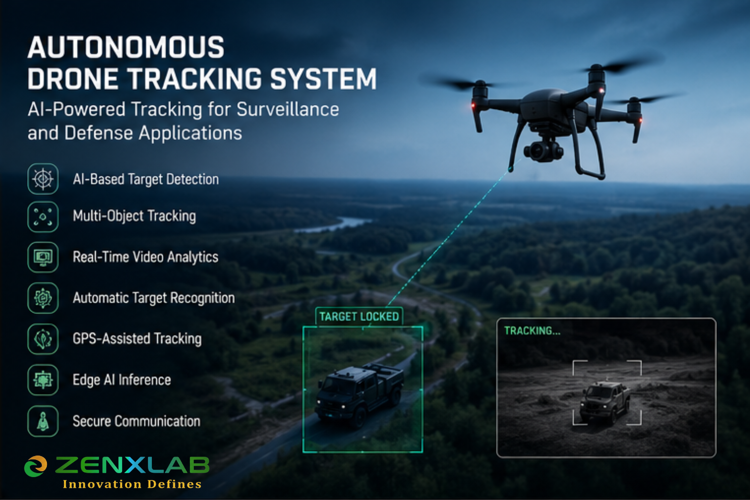 Autonomous Drone Tracking System